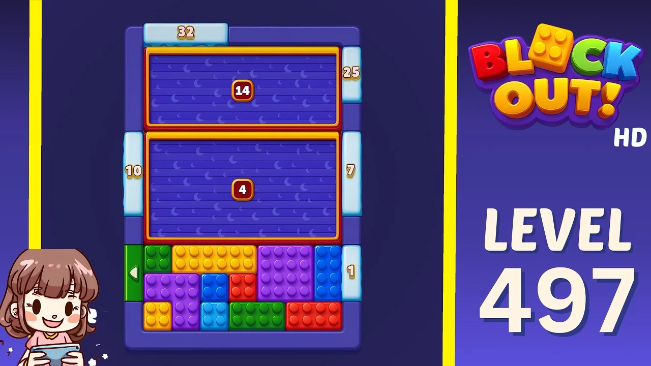 Block Out Level 497 gameplay