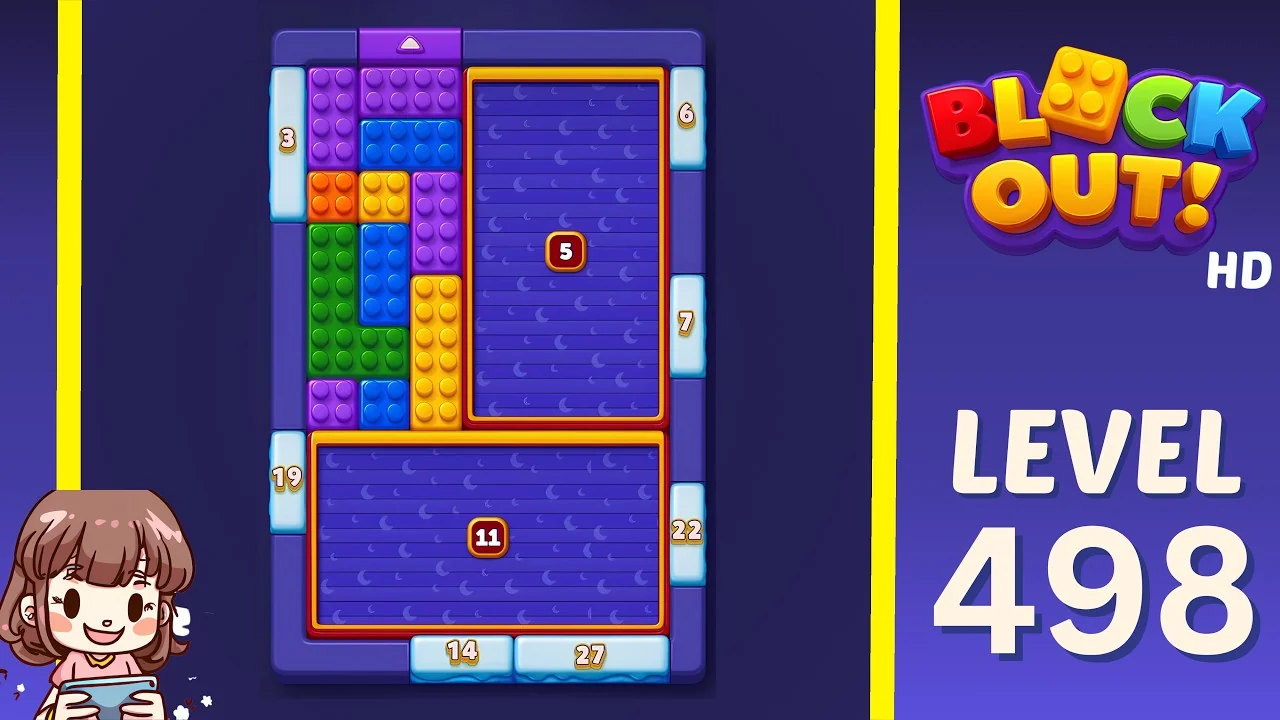 Block Out Level 498 gameplay