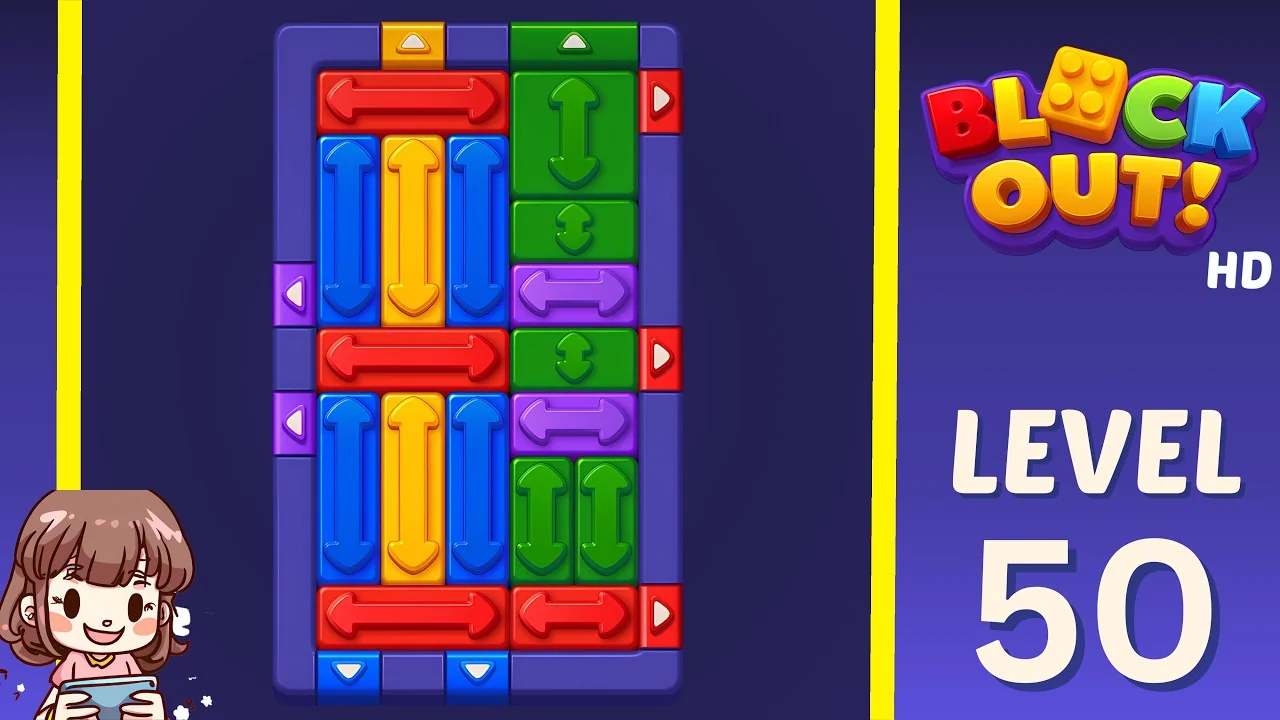 Block Out Level 50 gameplay