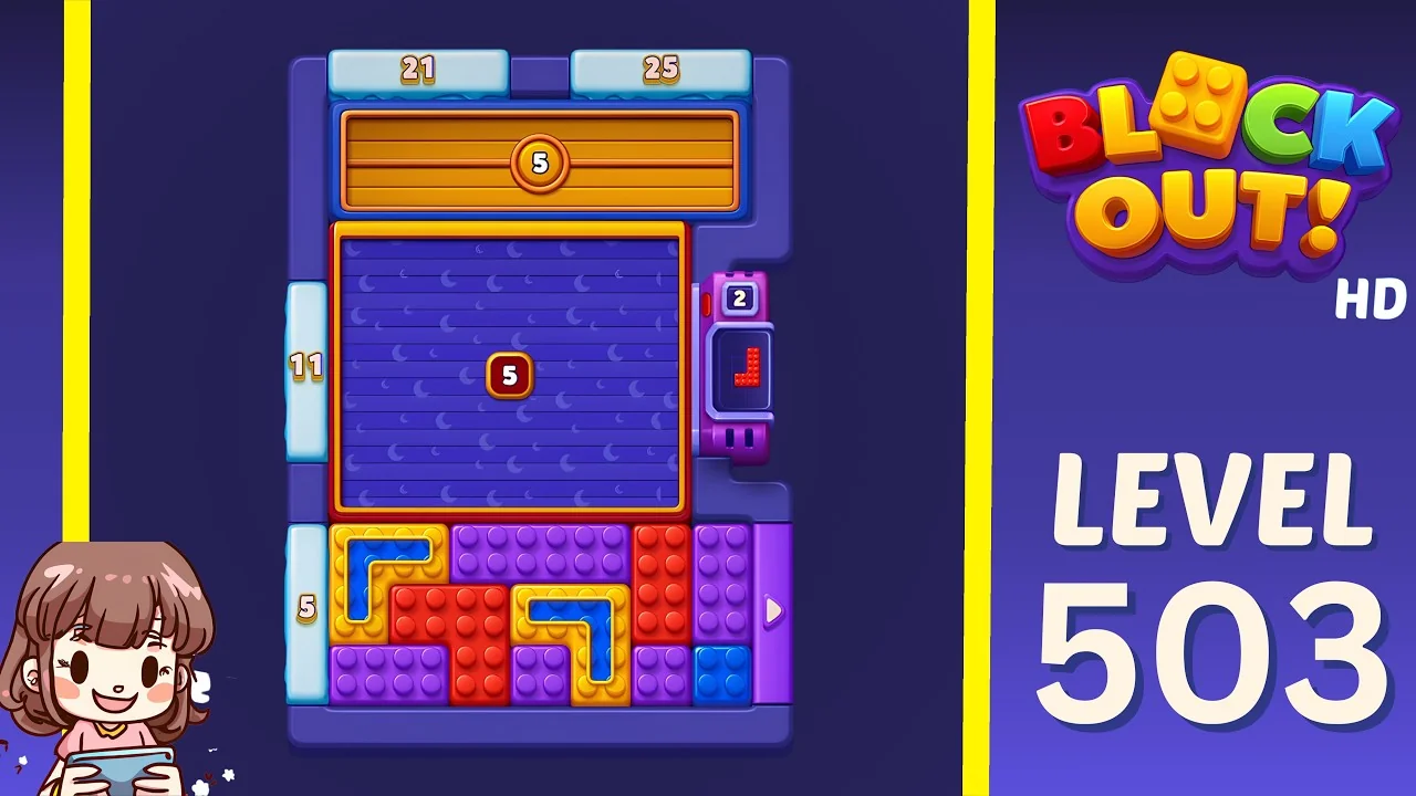 Block Out Level 503 gameplay