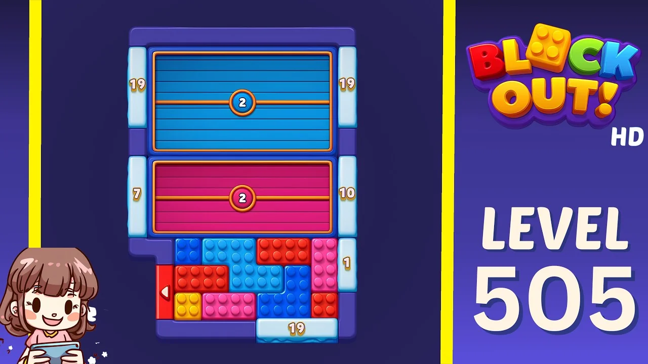 Block Out Level 505 gameplay