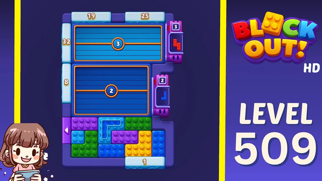 Block Out Level 509 gameplay