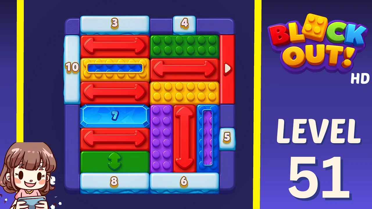Block Out Level 51 gameplay