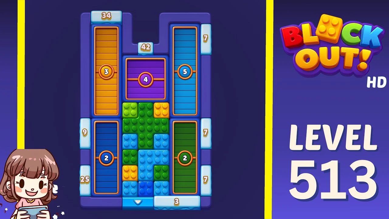 Block Out Level 513 gameplay