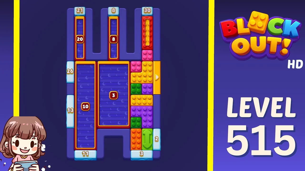 Block Out Level 515 gameplay
