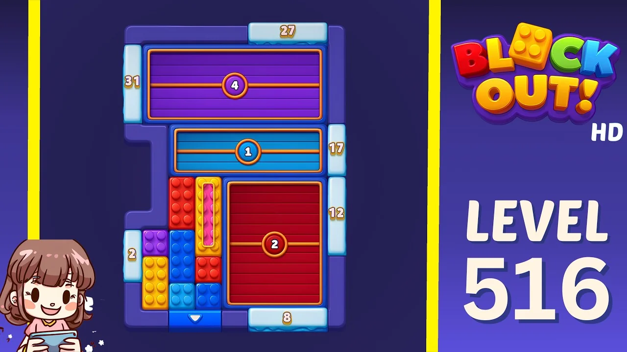 Block Out Level 516 gameplay