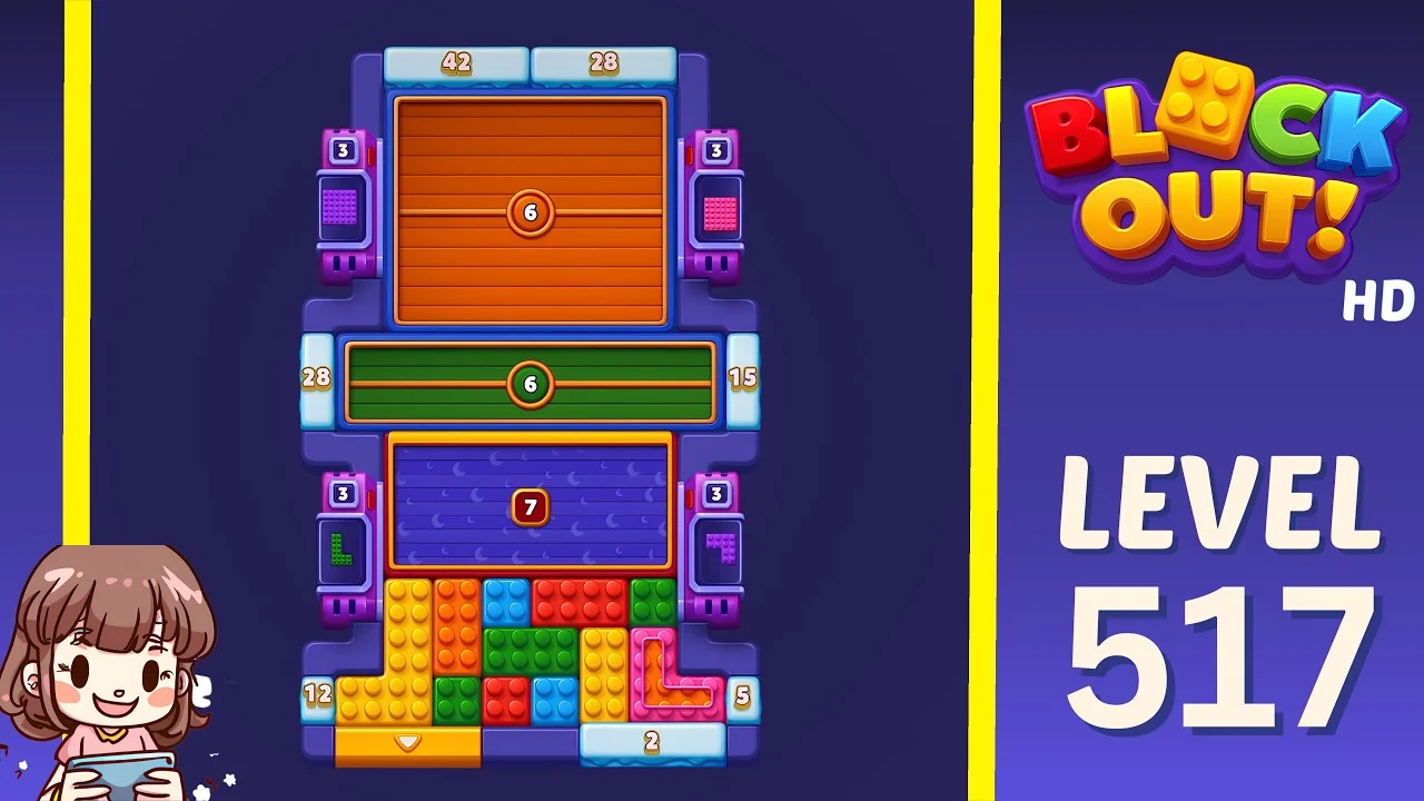 Block Out Level 517 gameplay