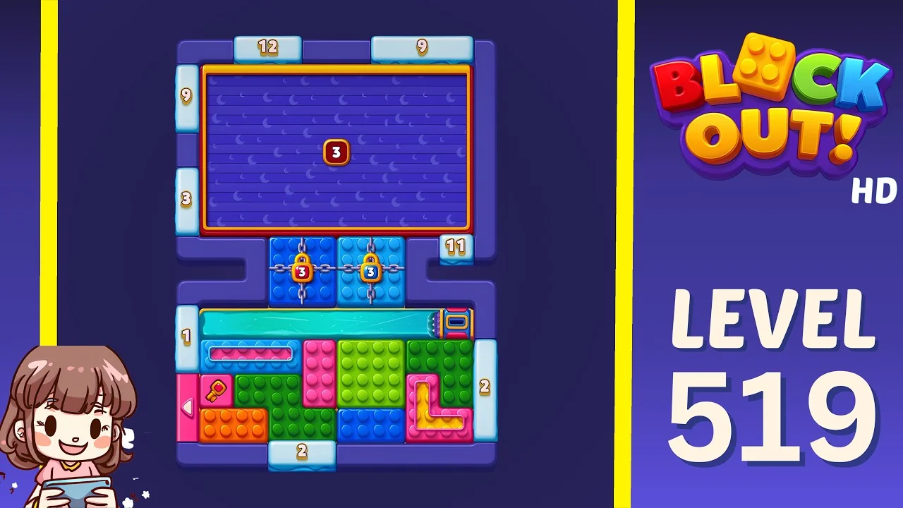 Block Out Level 519 gameplay