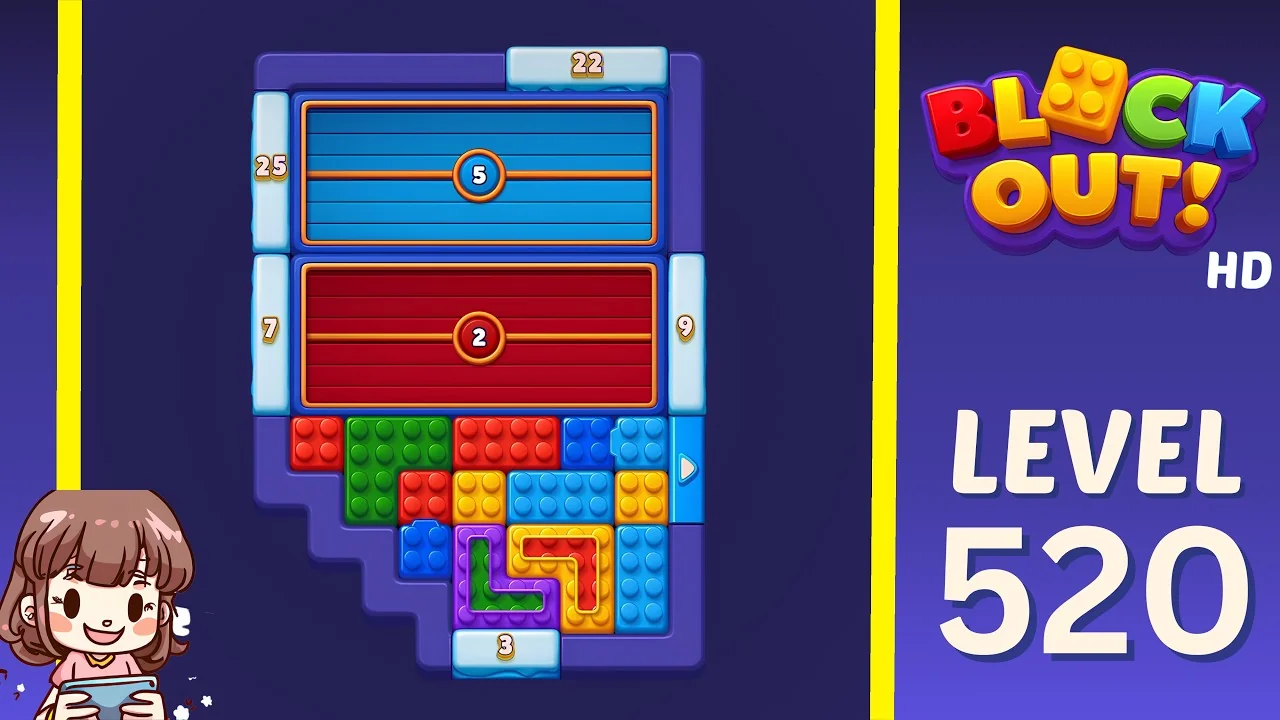 Block Out Level 520 gameplay