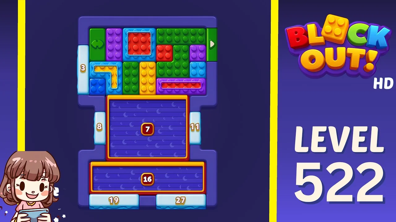 Block Out Level 522 gameplay