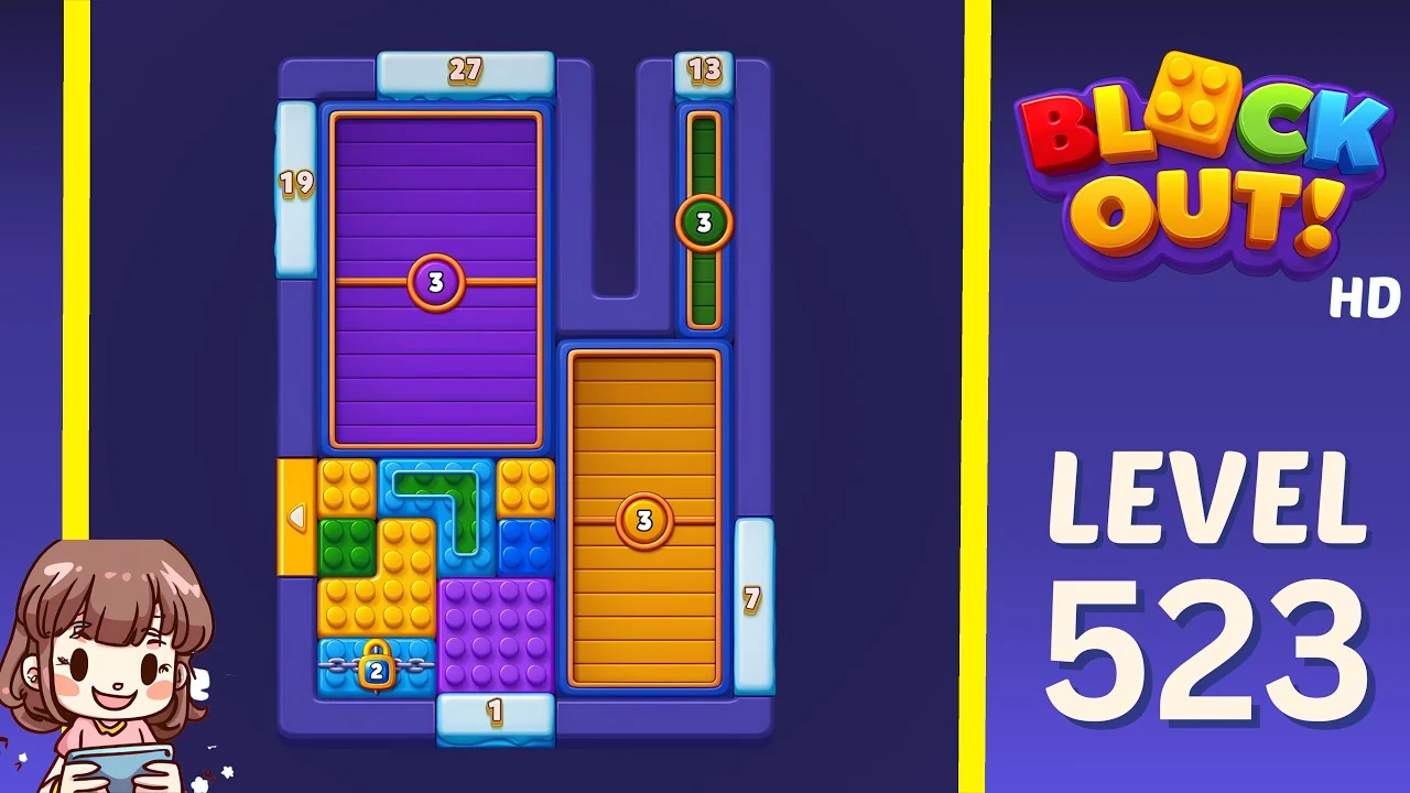 Block Out Level 523 gameplay