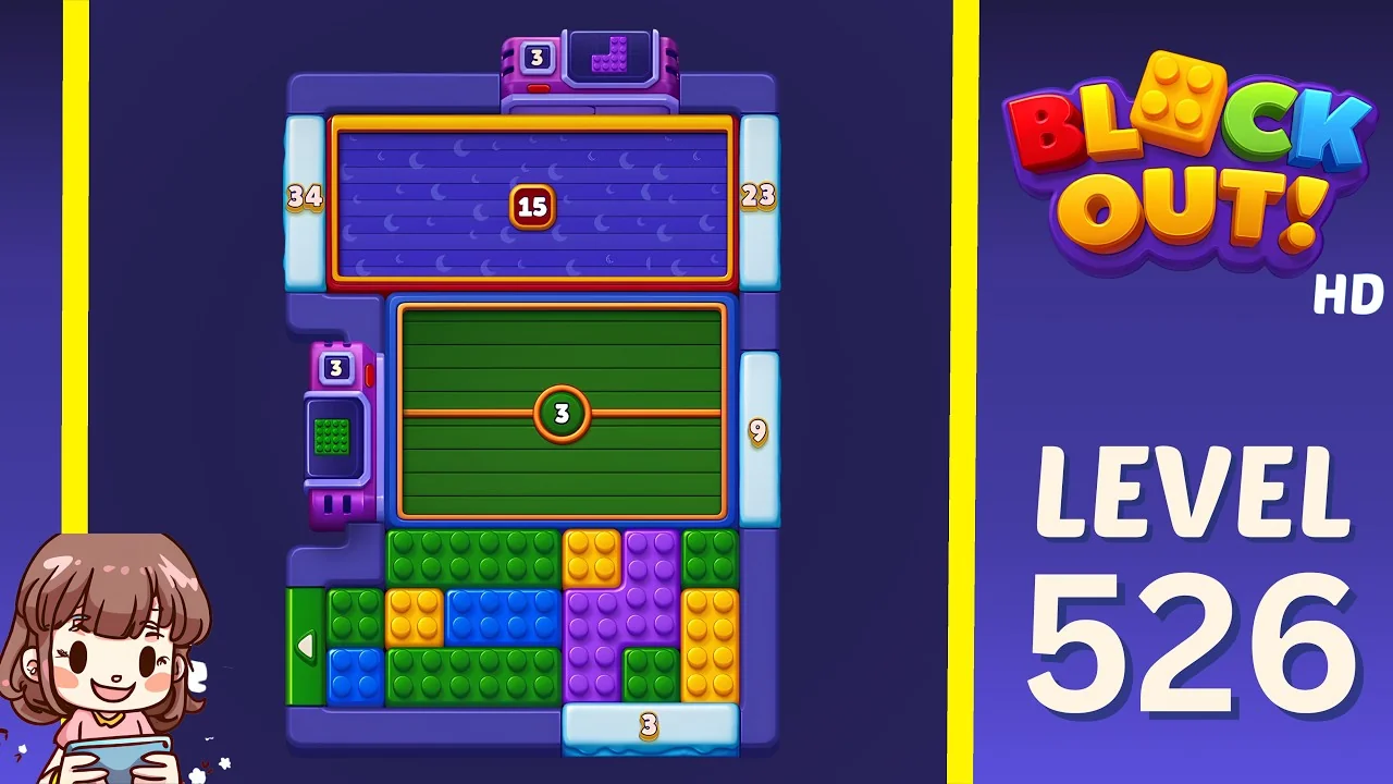Block Out Level 526 gameplay