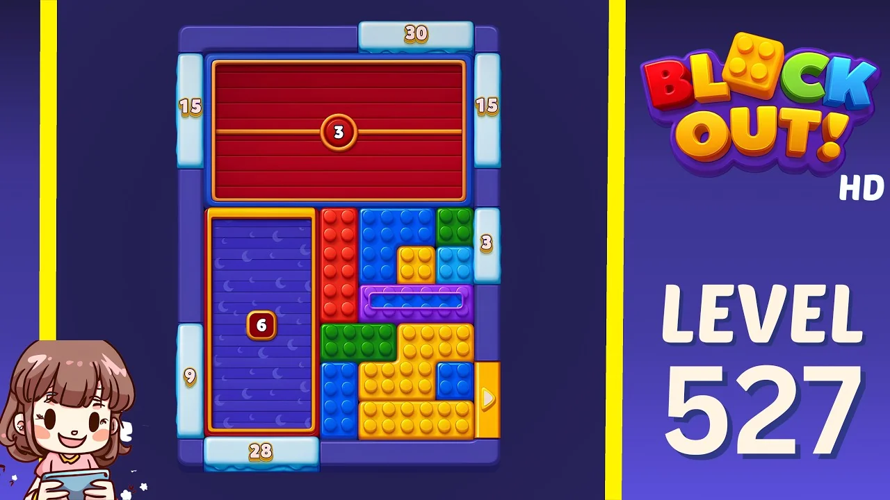 Block Out Level 527 gameplay