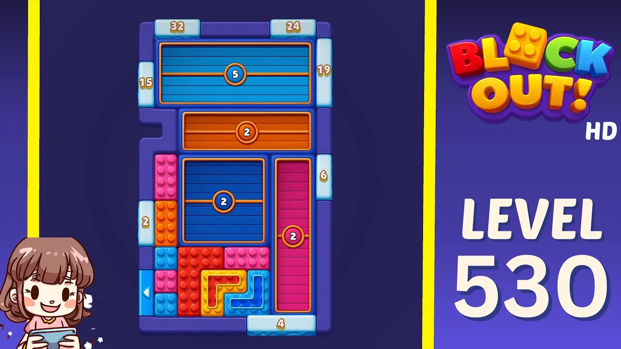 Block Out Level 530 gameplay