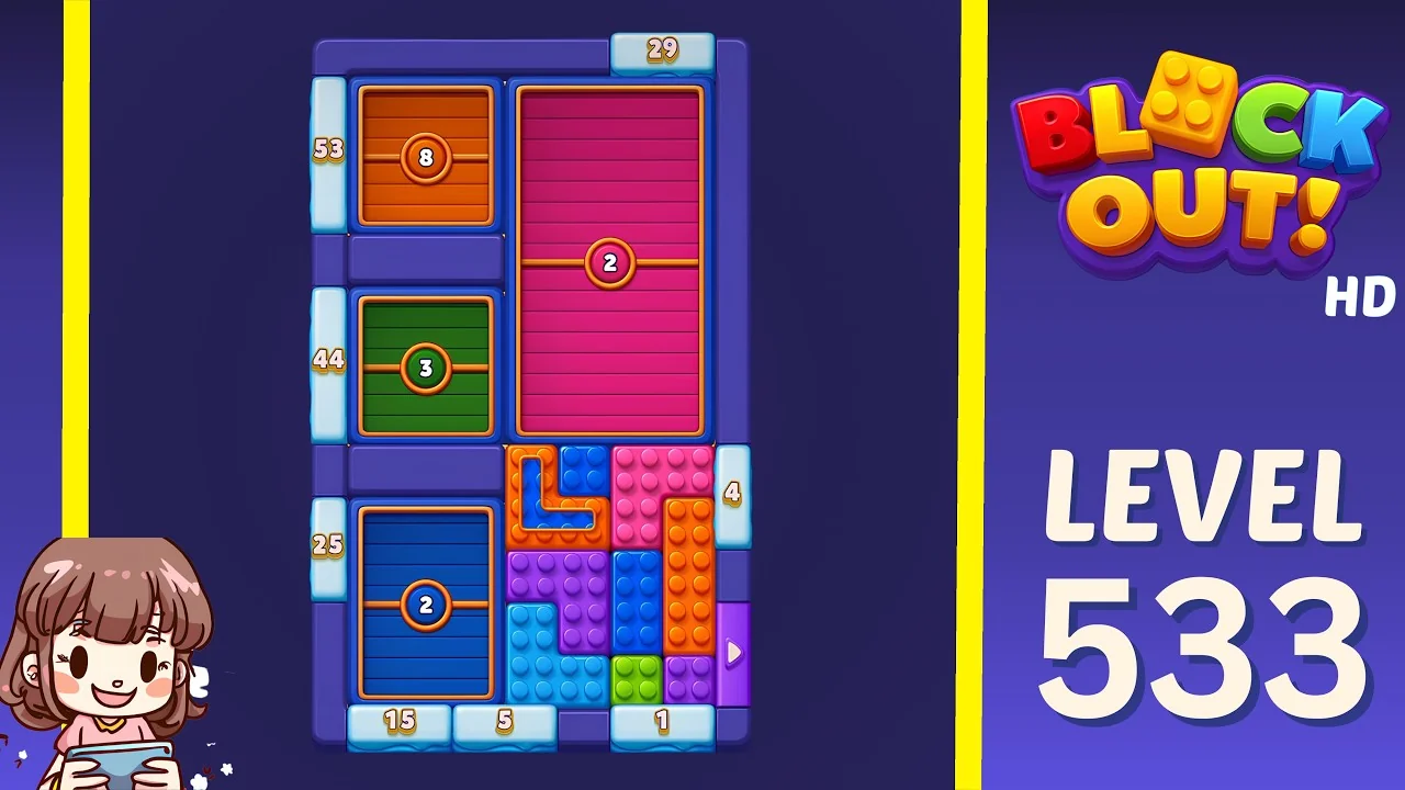 Block Out Level 533 gameplay