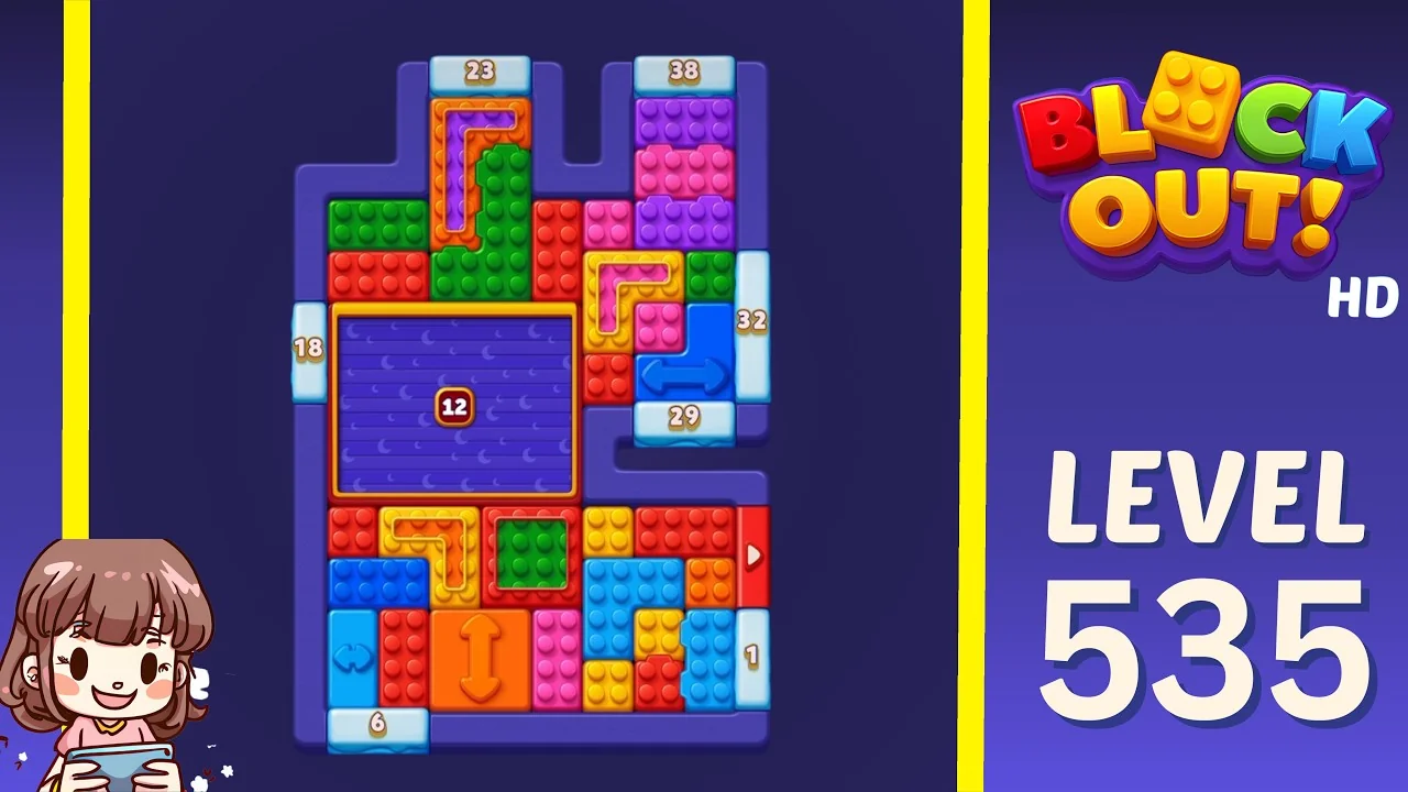 Block Out Level 535 gameplay