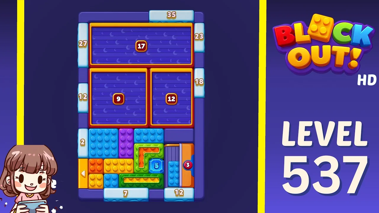 Block Out Level 537 gameplay
