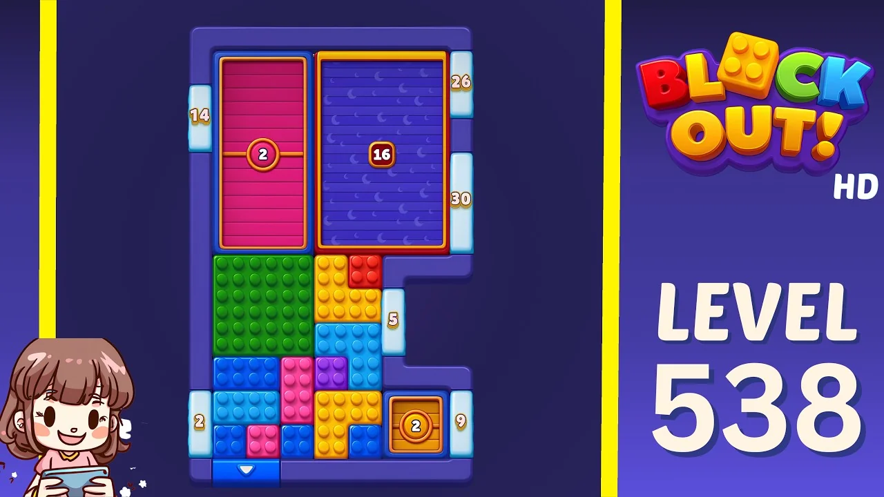 Block Out Level 538 gameplay