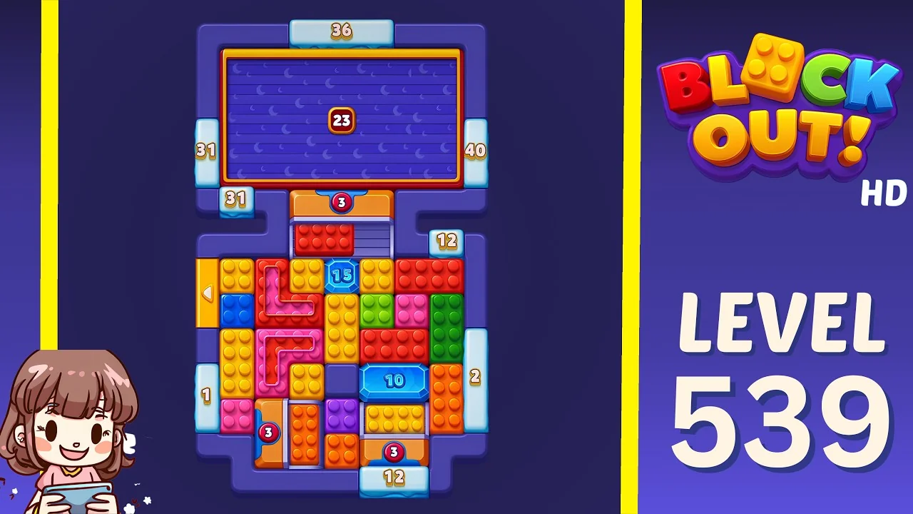 Block Out Level 539 gameplay