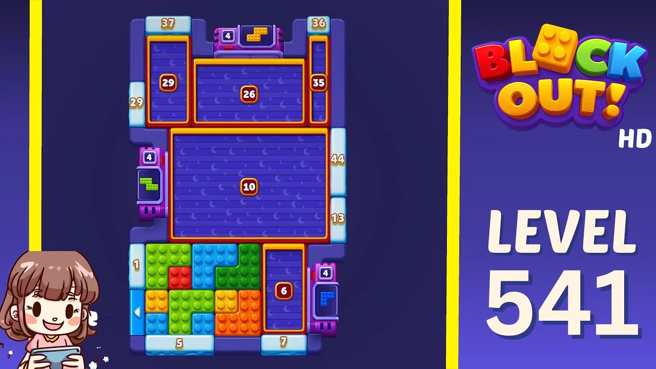 Block Out Level 541 gameplay
