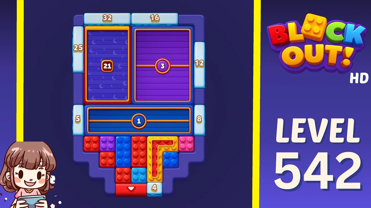 Block Out Level 542 gameplay