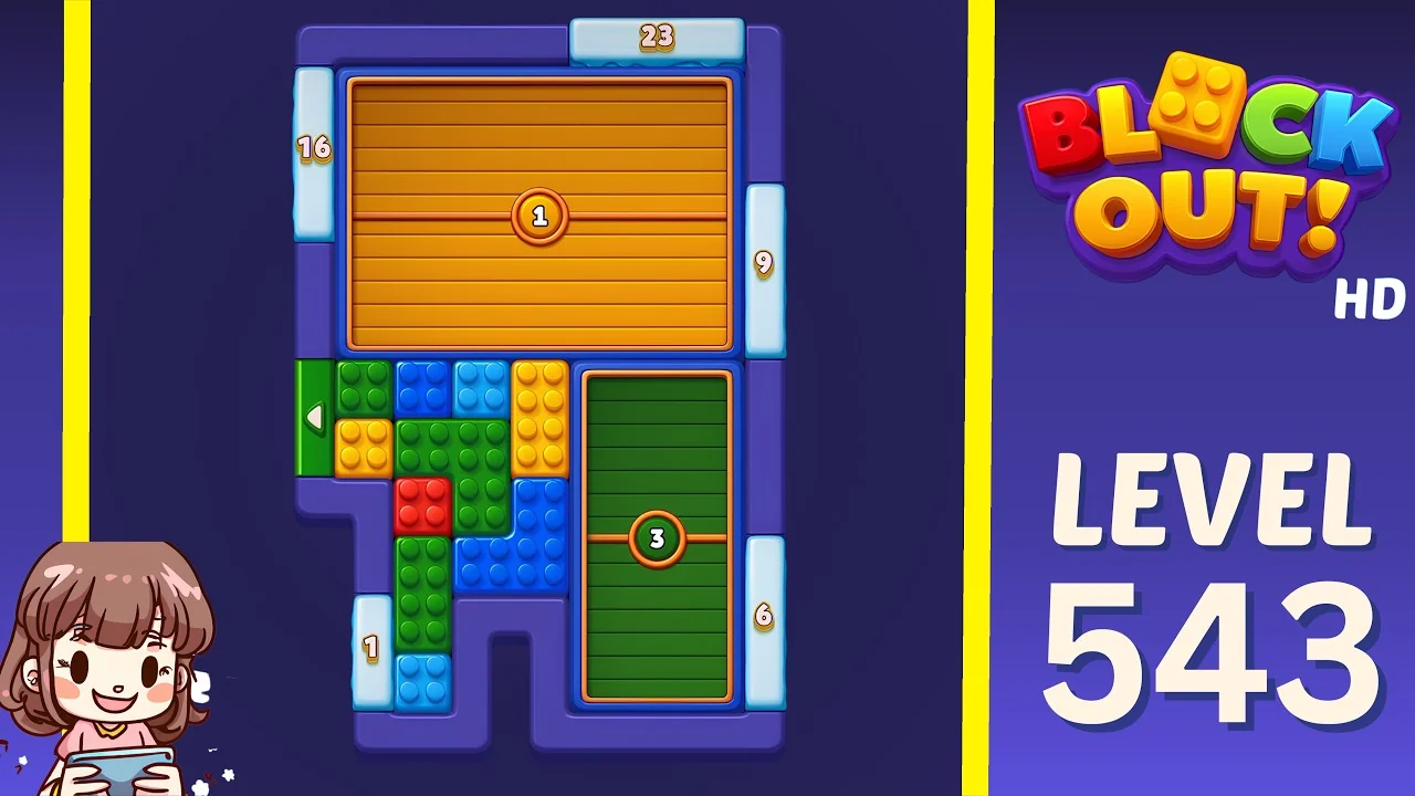 Block Out Level 543 gameplay