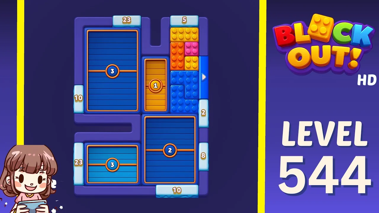 Block Out Level 544 gameplay