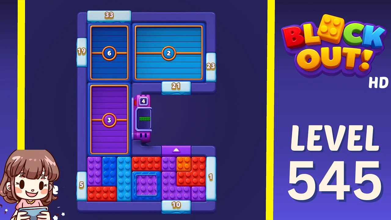 Block Out Level 545 gameplay