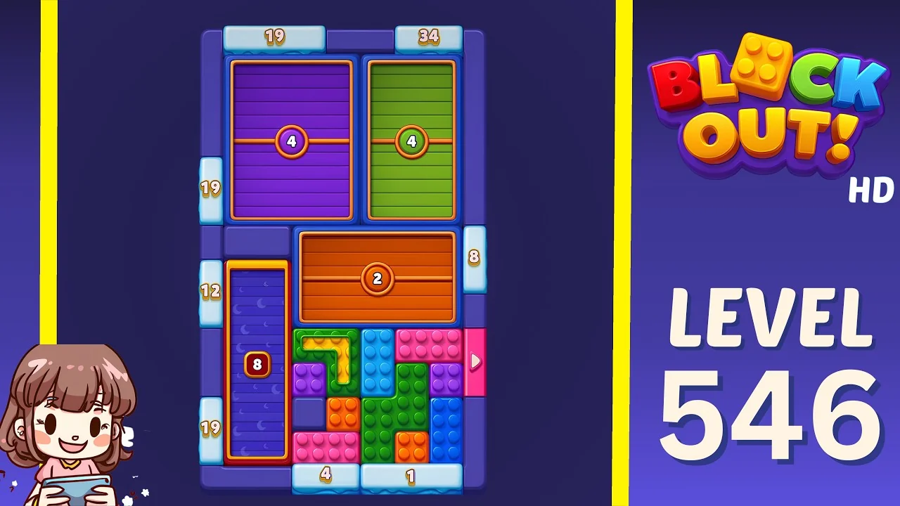 Block Out Level 546 gameplay