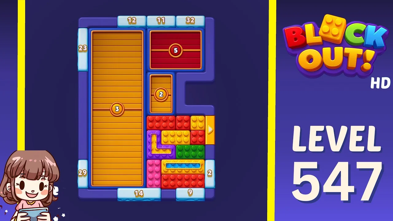 Block Out Level 547 gameplay