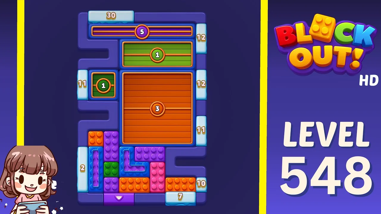 Block Out Level 548 gameplay