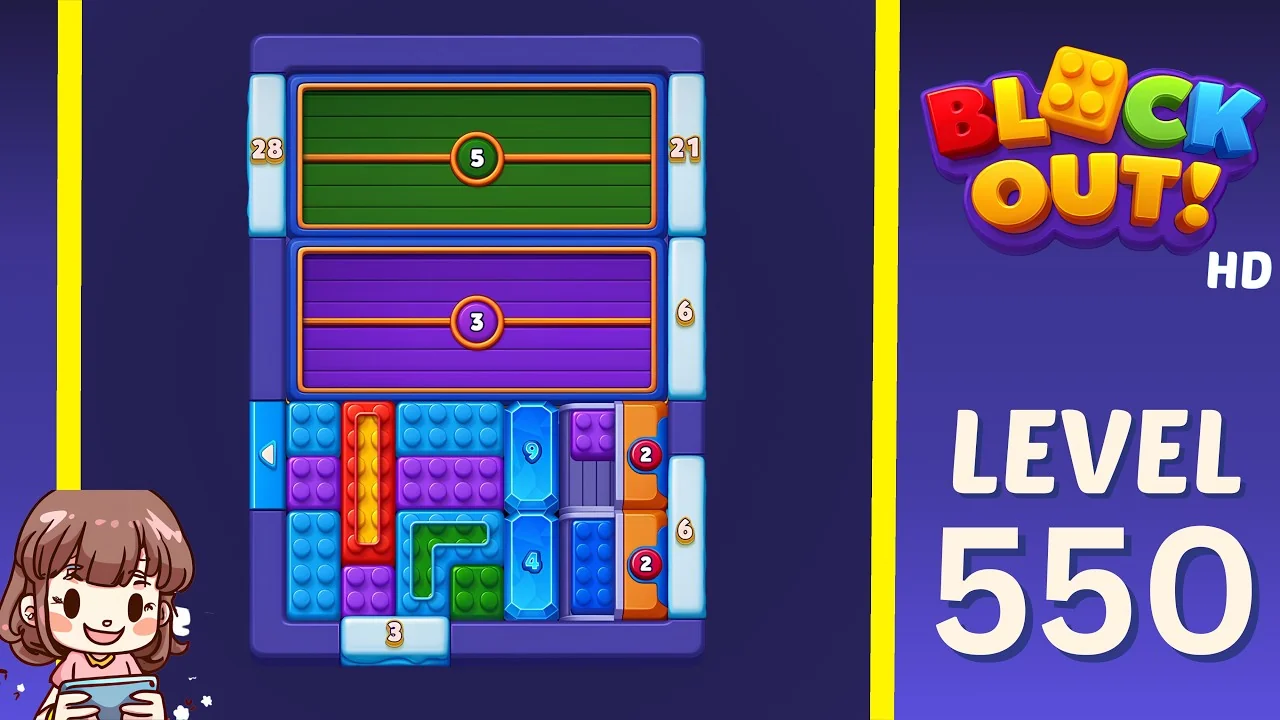 Block Out Level 550 gameplay