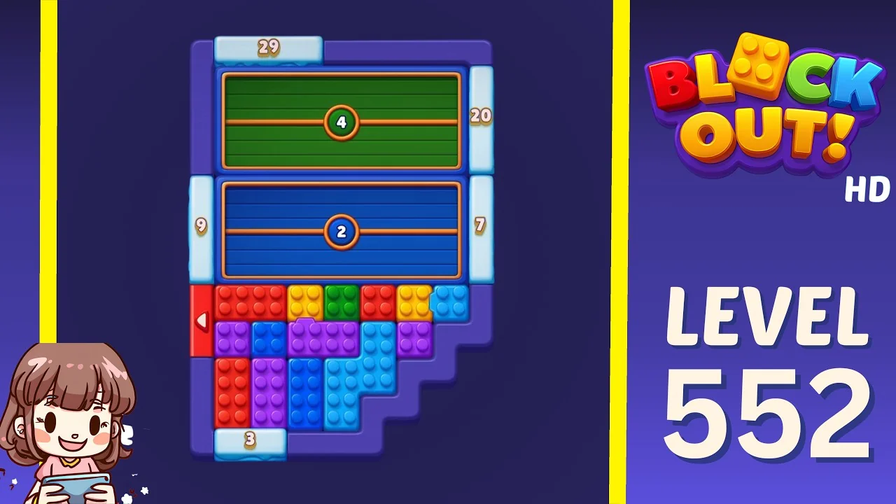Block Out Level 552 gameplay