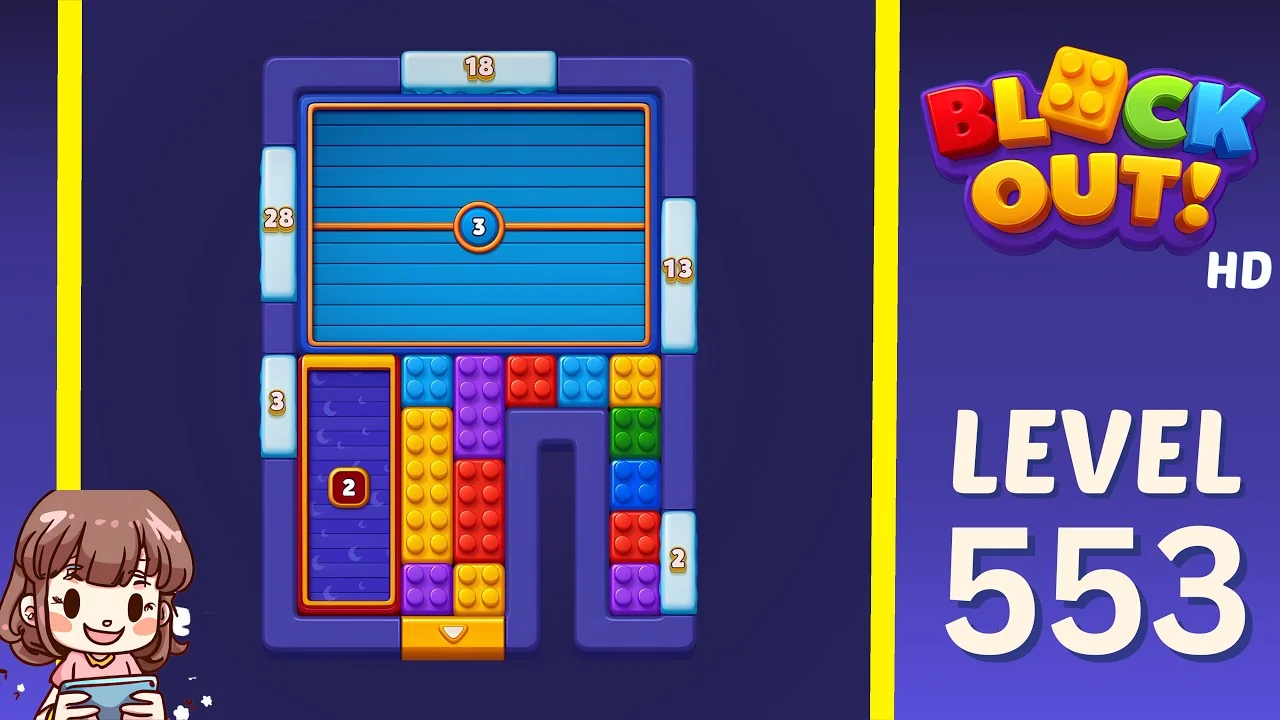 Block Out Level 553 gameplay
