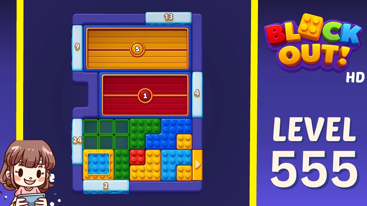 Block Out Level 555 gameplay