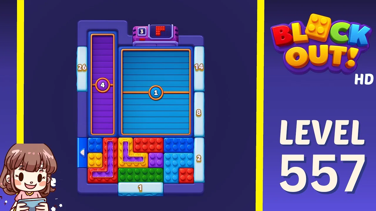Block Out Level 557 gameplay