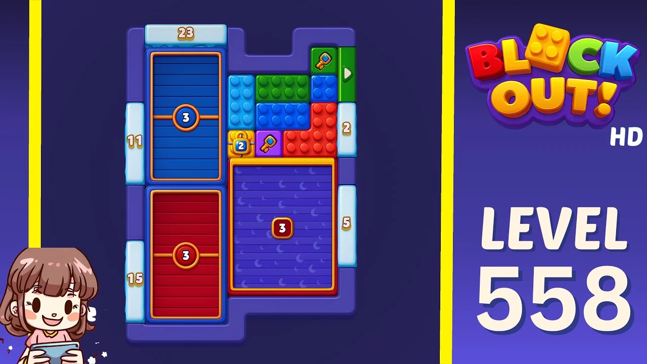 Block Out Level 558 gameplay