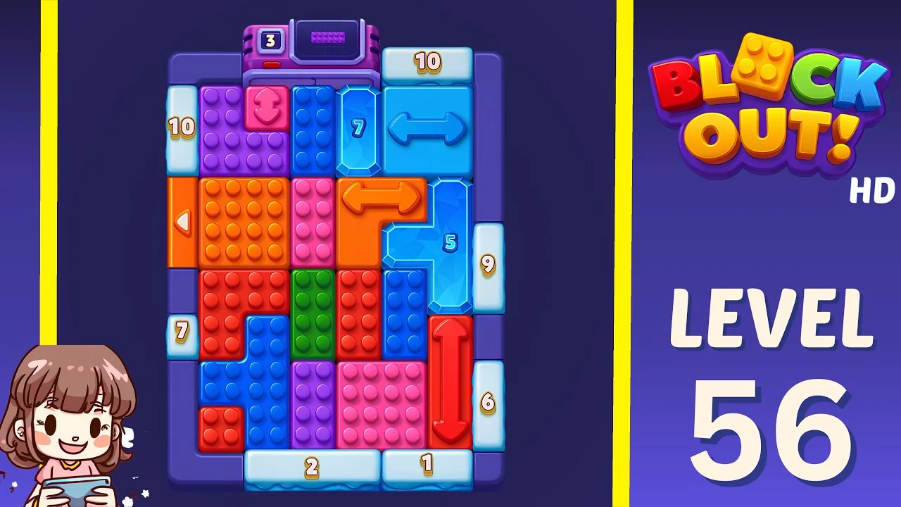 Block Out Level 56 gameplay