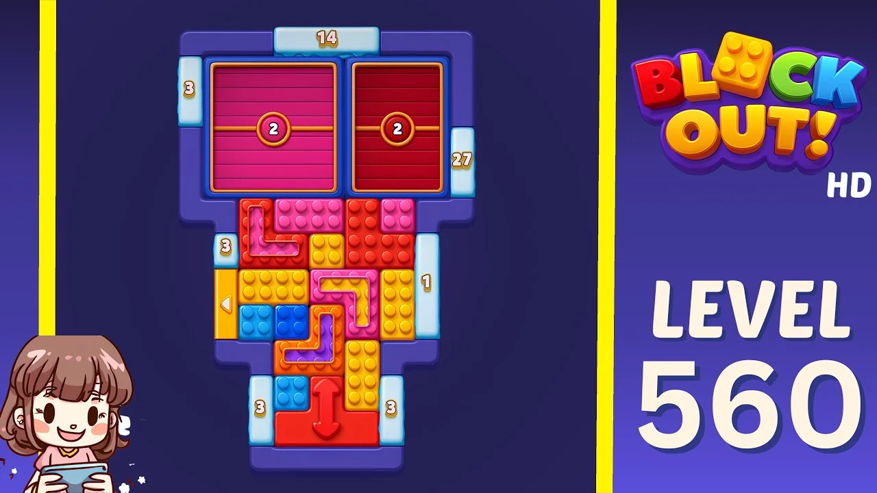 Block Out Level 560 gameplay