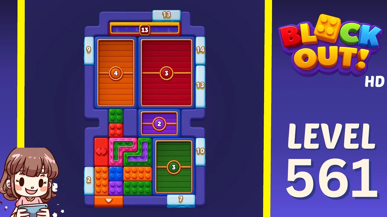 Block Out Level 561 gameplay