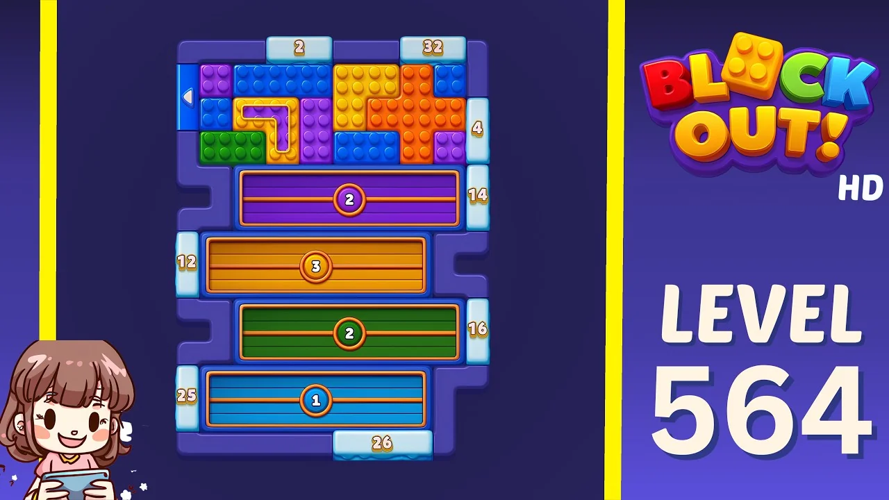 Block Out Level 564 gameplay