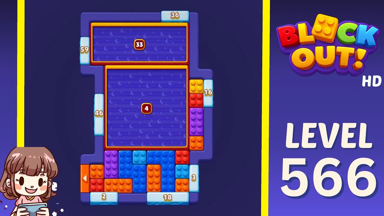 Block Out Level 566 gameplay