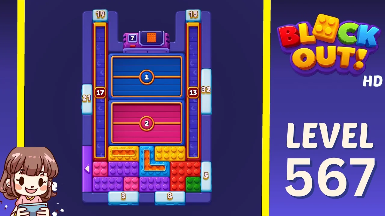 Block Out Level 567 gameplay