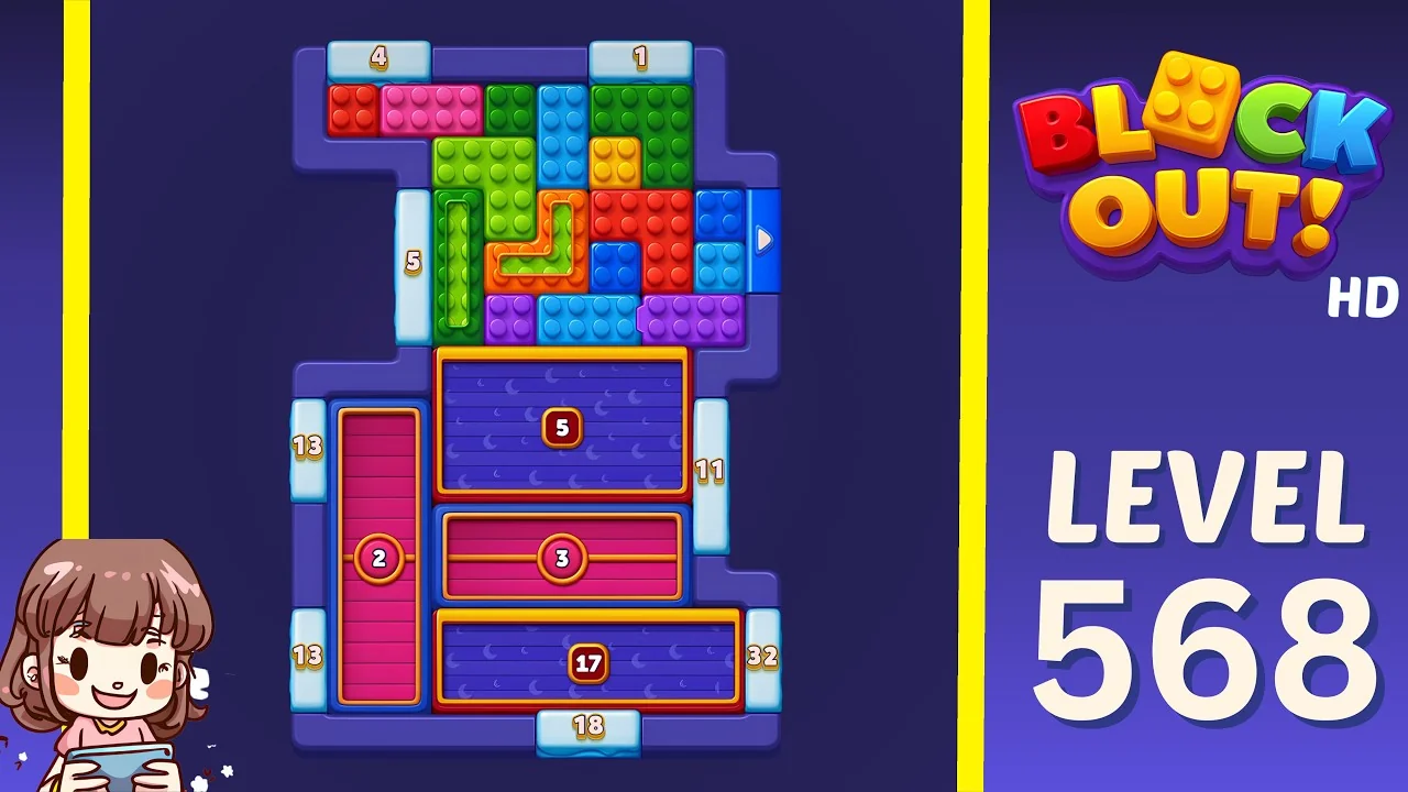 Block Out Level 568 gameplay