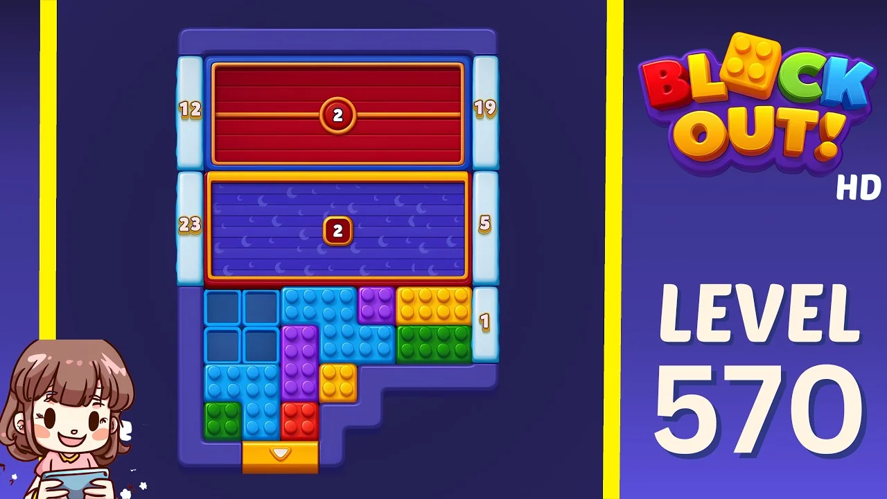 Block Out Level 570 gameplay