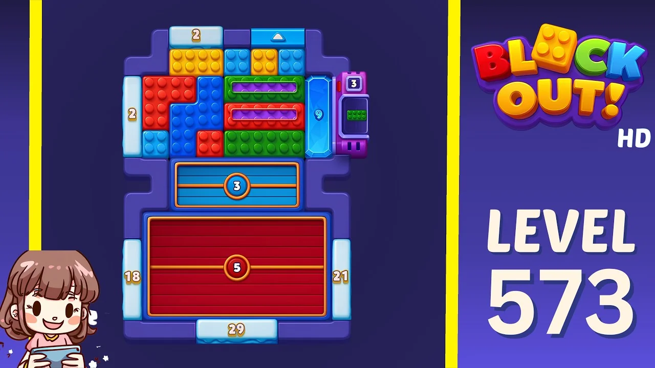 Block Out Level 573 gameplay