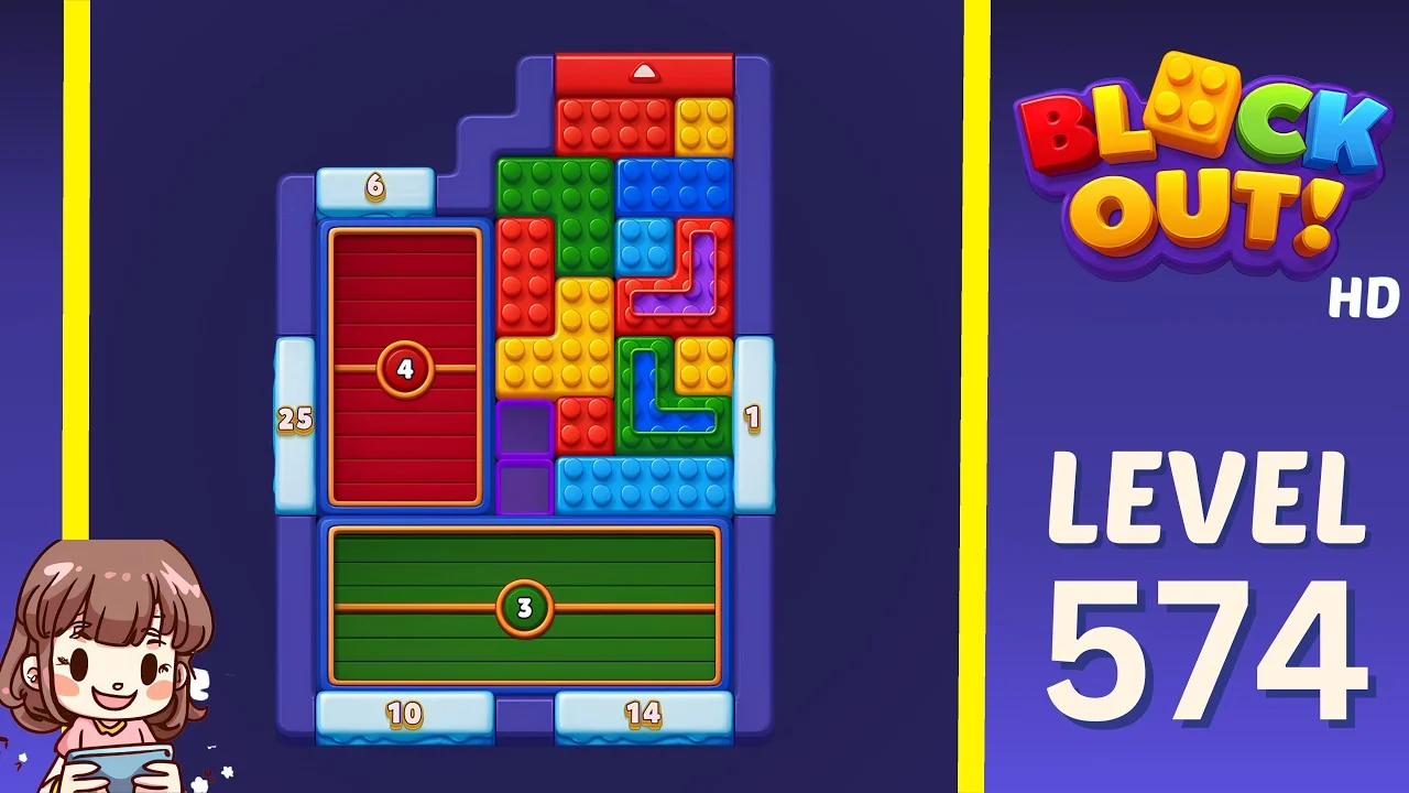 Block Out Level 574 gameplay