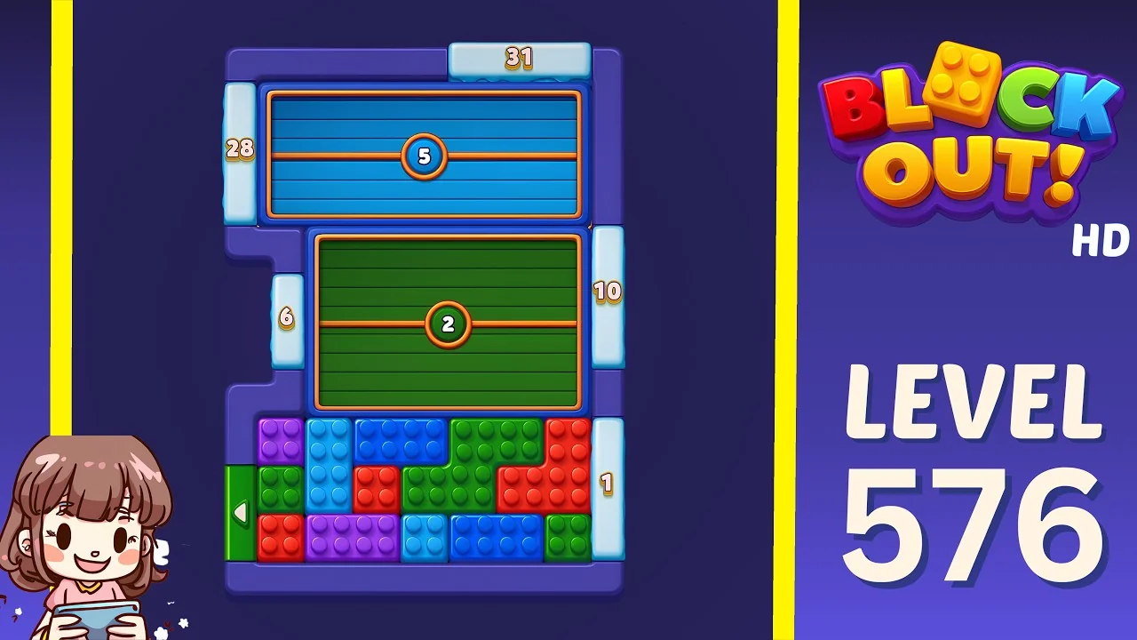 Block Out Level 576 gameplay