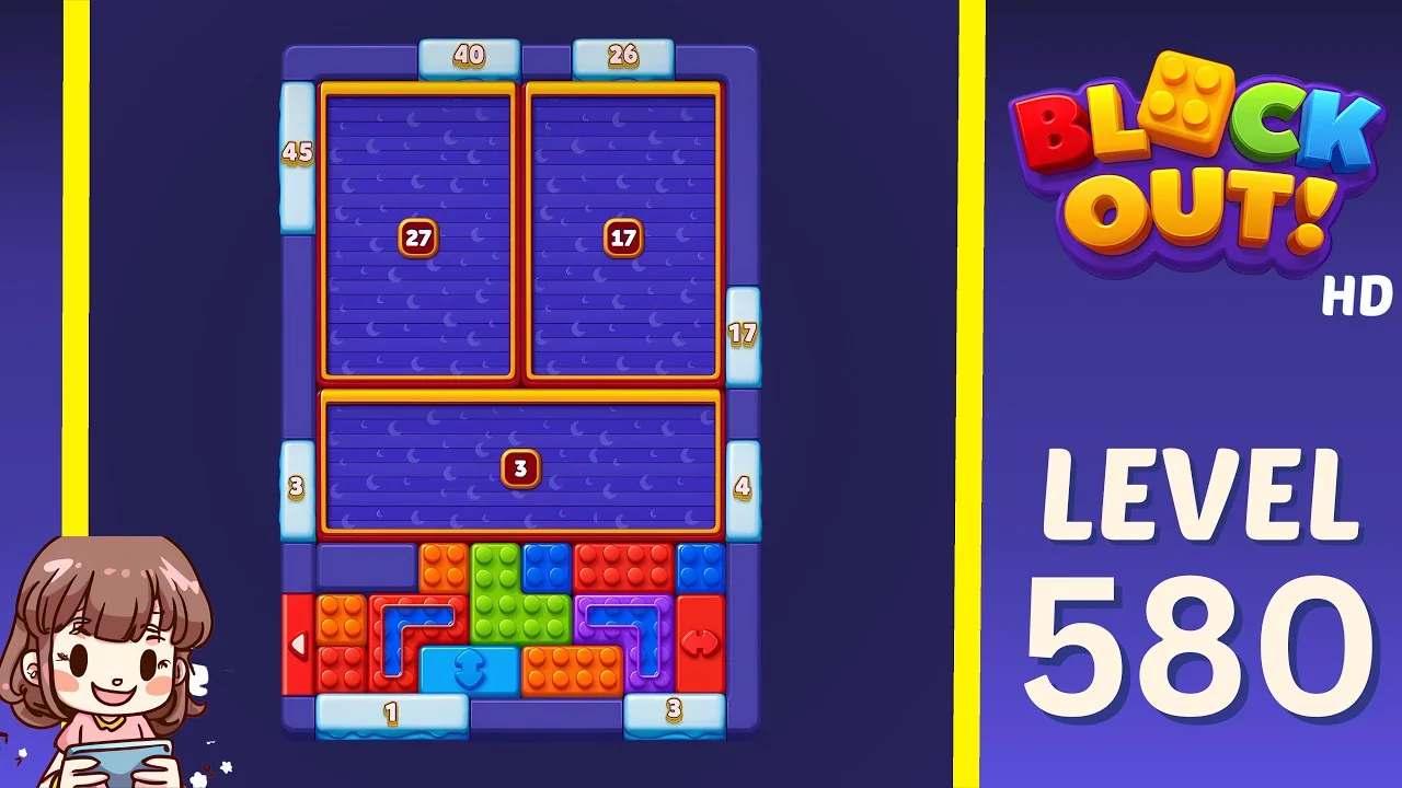 Block Out Level 580 gameplay
