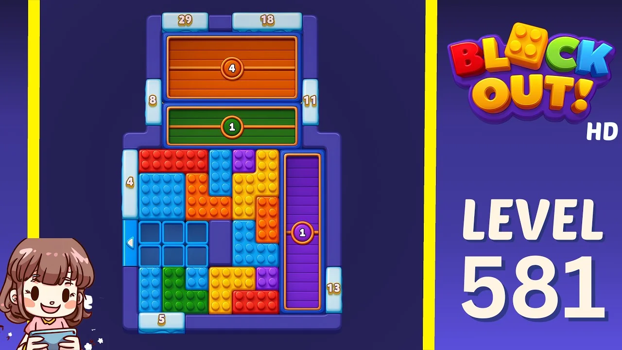 Block Out Level 581 gameplay